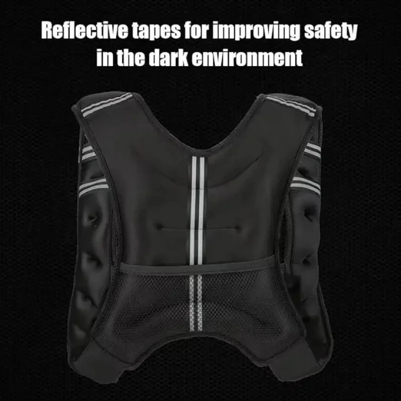 Cooling Breathable Weighted Vest for Men Women 5kg Load Design for Walking Fitness Daily Cardio Training