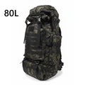 Large 80L 100L Mountaineering Backpack for Hiking Camping Travel and Tactical Outdoor Use