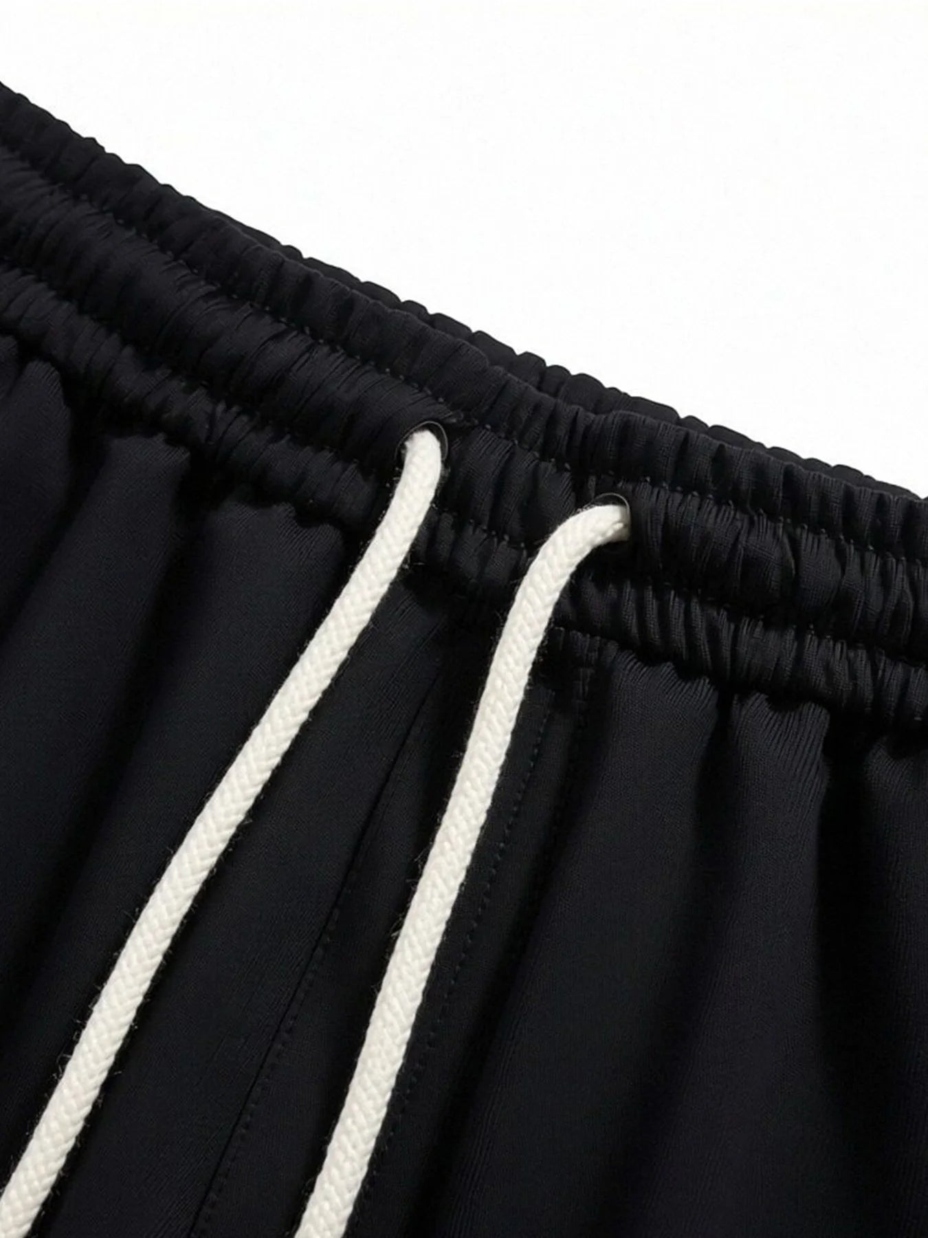 3‑Piece Men’s Shorts Summer Solid Color Drawstring Waist Regular Comfortable Breathable Training Shorts Casual Sports Shorts for Outdoor Running Cycling Fitness Mountaineering