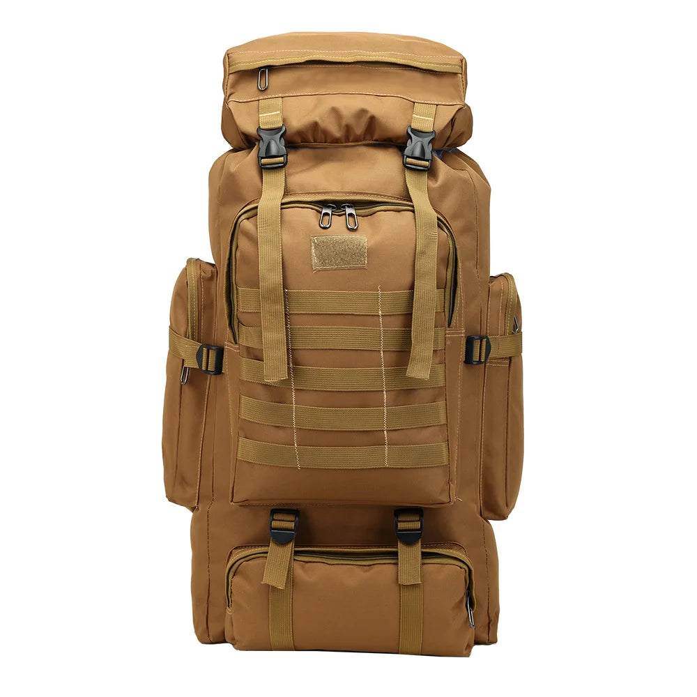Backpack Men Large Capacity Waterproof Durable Double Shoulder Travel Backpack for Hiking