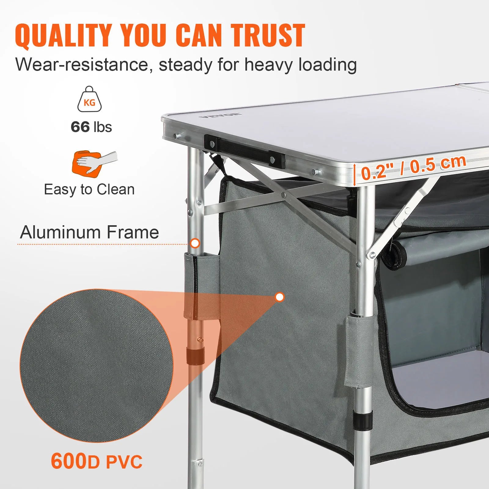 Folding Camping Table MDF Camping Table