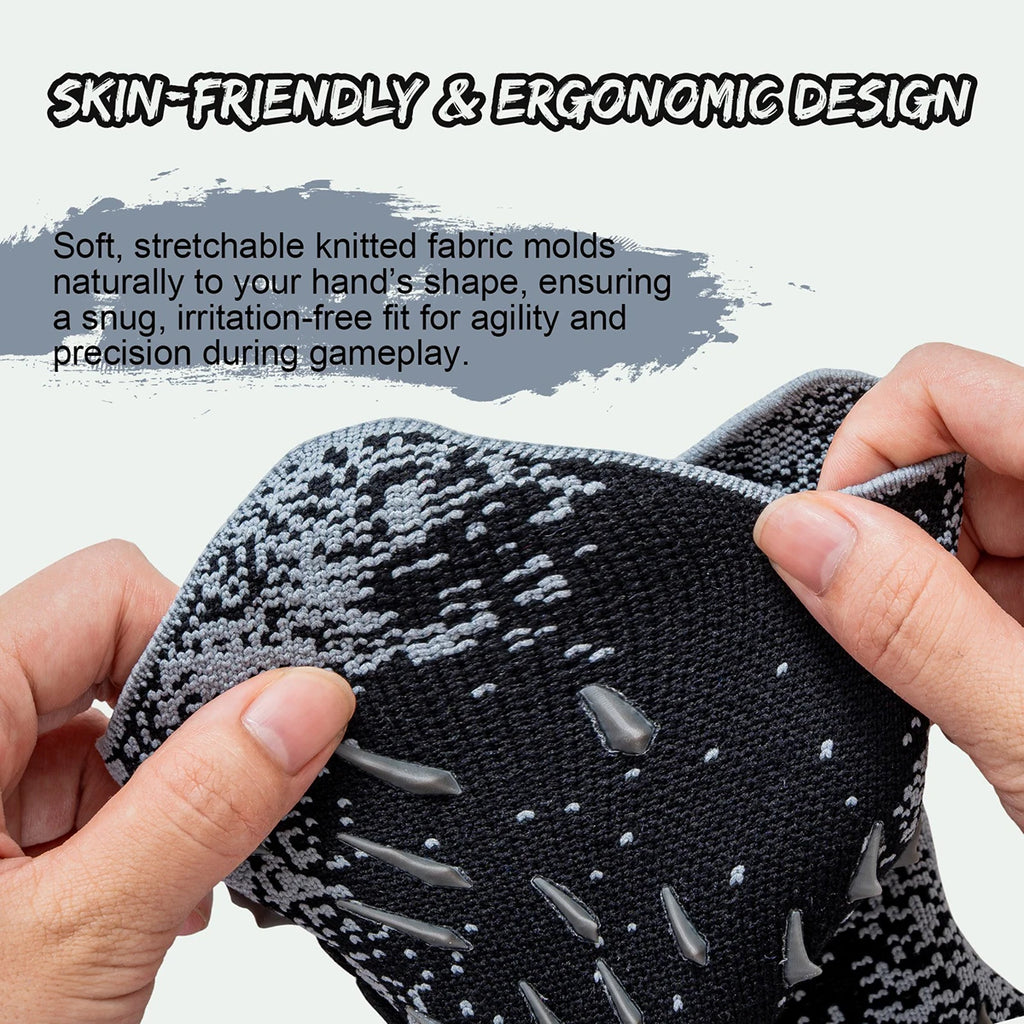 Soccer Goalie Goalkeeper Gloves for Youth and Adults with Enhanced Latex Palm Grip for Game and Training