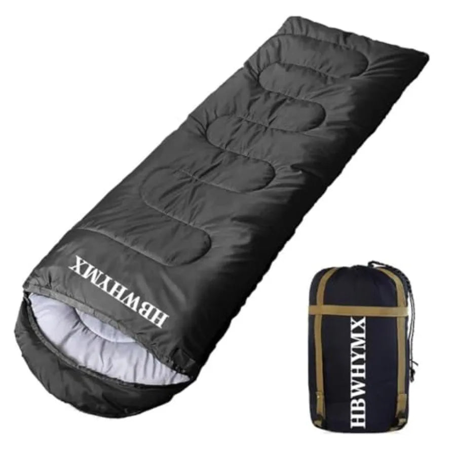 Sleeping Bag for Adults, Lightweight Waterproof Backpacking Design, Cold‑Weather Warm Camping and Hiking Bag for Outdoor Travel