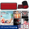 Red Light Therapy Pad with Infrared LED Heat for Back Waist Knee and Joint Pain Relief