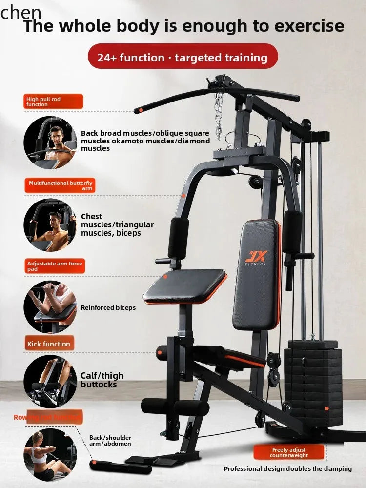 Comprehensive Training Equipment Home Single Station Exercise Multi Functional Strength Fitness Equipment Combination Set