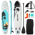 Portable Inflatable Stand Up Paddle Board, 10'6" × 32" × 6", Premium PVC, Full Kit for Adults and Youth