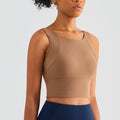Nylon Sexy Women’s Sports Bra Top Tight Elastic Gym Yoga Crop Top Stretch Athletic Sports Underwear