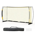 Portable Soccer Net with Sturdy Metal Base, 12x6 FT