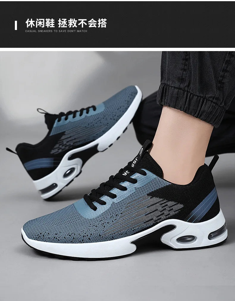 Men's Running Shoes with Breathable Mesh