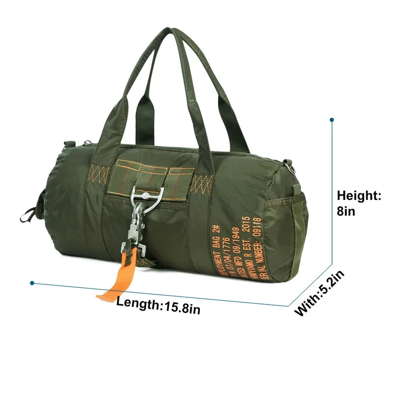 Travel Gym Bag Waterproof Fitness Bag for Men and Women Portable Ultralight Sports and Yoga Bag