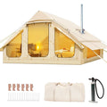 Inflatable Tent With Skylight and Chimney