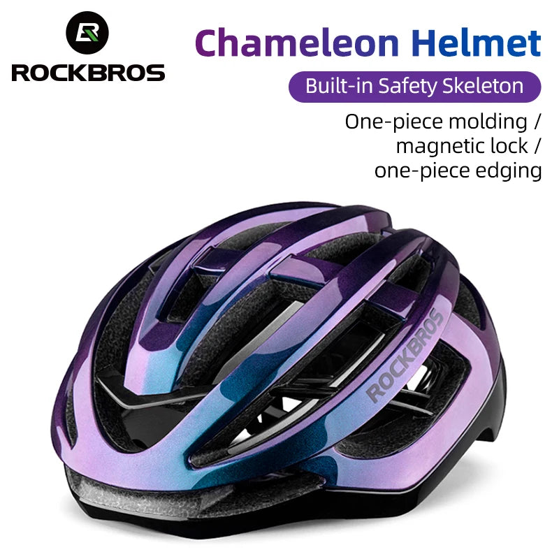 Bicycle Helmet Breathable Ultralight Integrally Molded Unisex Shockproof Adjustable Road Bike Helmet Cycling Equipment