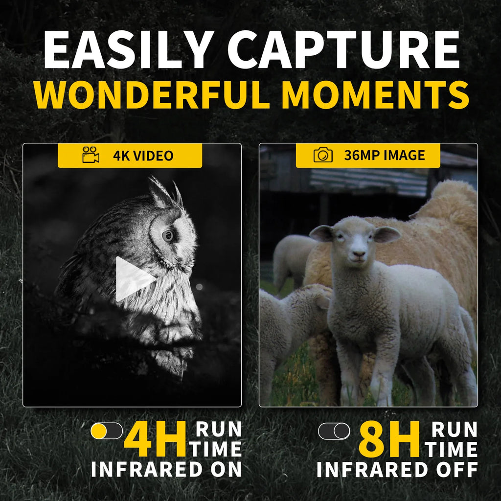 NVS‑20 4K HD Monocular Night Vision Goggles 6X Digital Zoom 300m Hunting Camping Scope Day and Night Dual Use