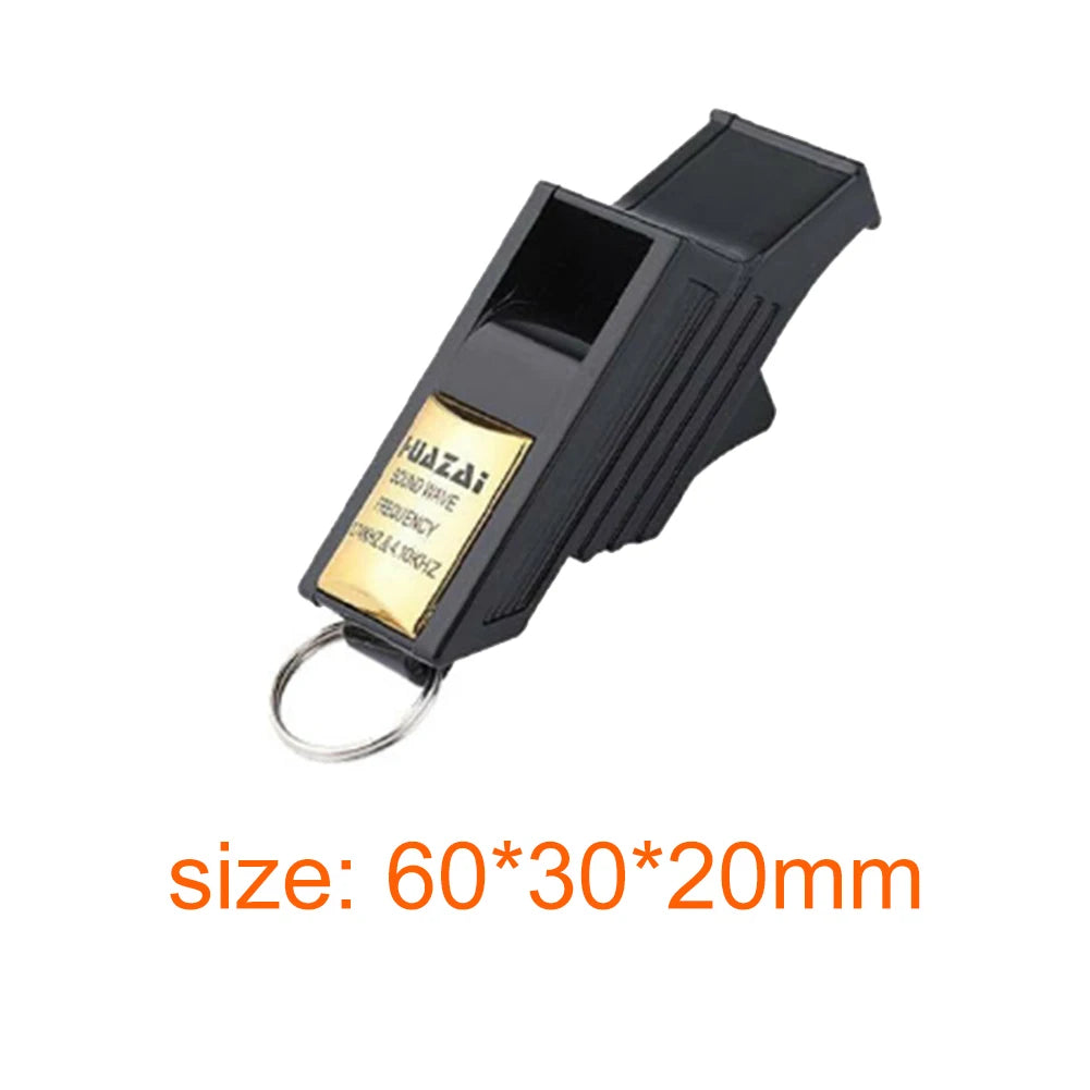 High‑Performance Sports Whistle — Professional Plastic Referee Whistle for Football, Basketball & Outdoor Training