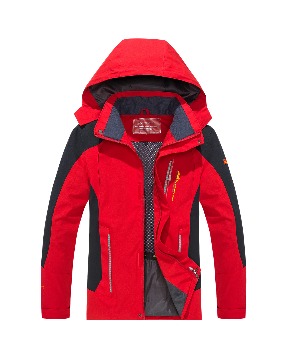 Men’s Waterproof Hiking Jacket Large Size Windproof Outdoor Windbreaker for Camping Hunting Running Trekking Fishing