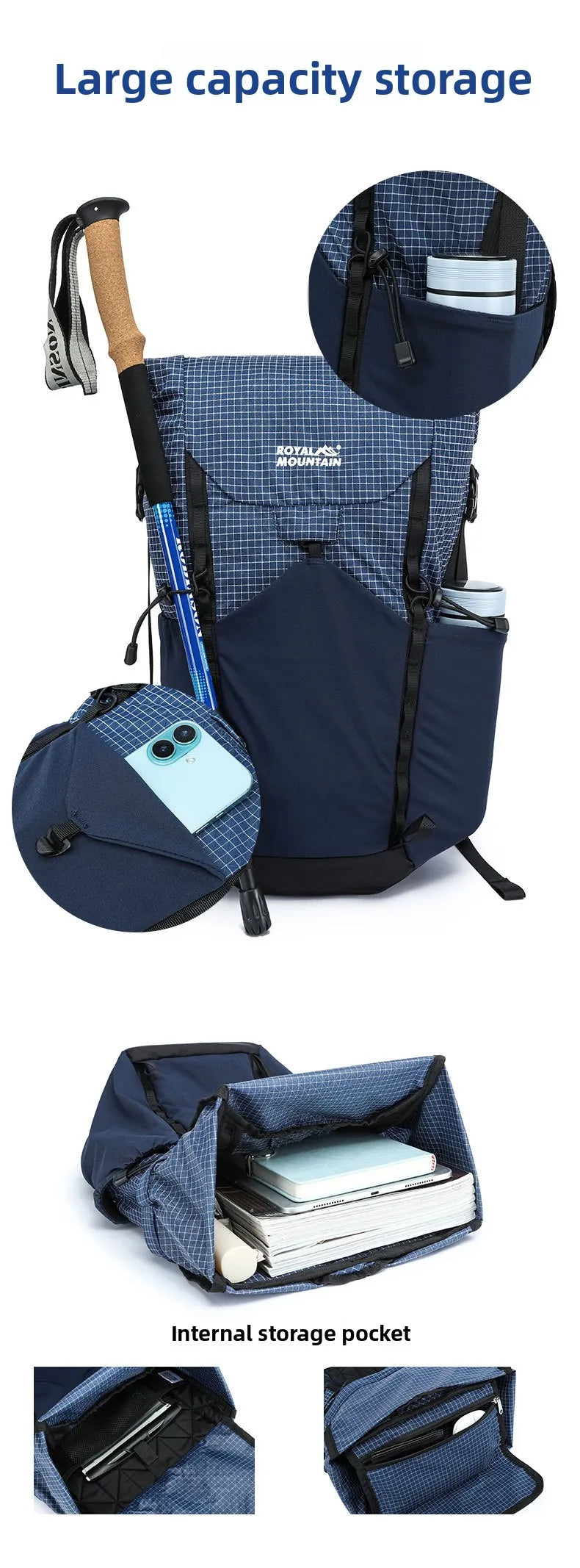 25L Dalima Cut‑Proof Hiking Backpack Lightweight Foldable Leisure Outdoor Storage Bag Cross‑Border