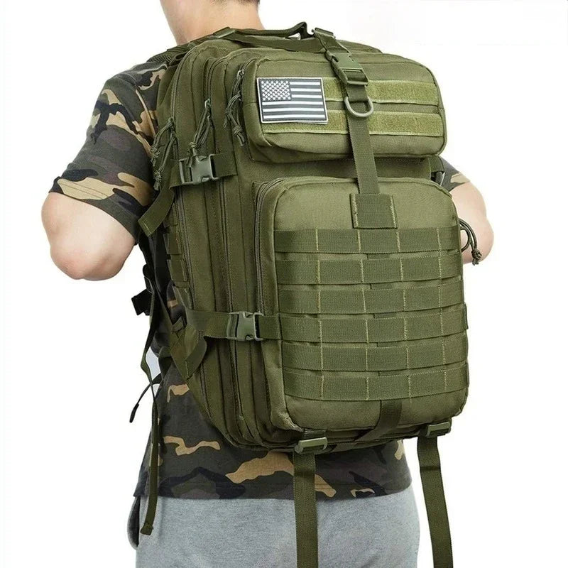 30L/50L 1000D Nylon Waterproof Trekking Fishing Hunting Backpack Outdoor Rucksack Tactical Sports Camping Hiking