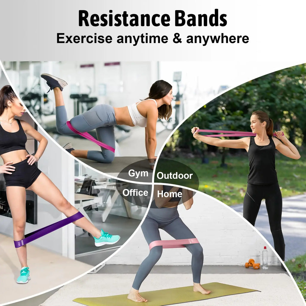 Silicone Resistance Bands -  5 Gradient Levels