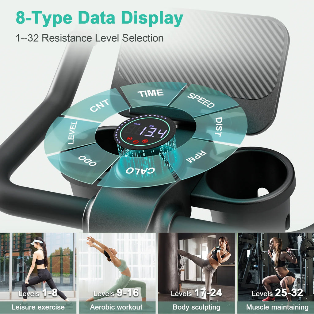 Low Noise Workout Cycling Bike for Home