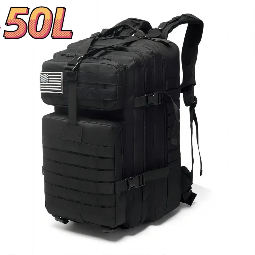 30L/50L 1000D Nylon Waterproof Trekking Fishing Hunting Backpack Outdoor Rucksack Tactical Sports Camping Hiking