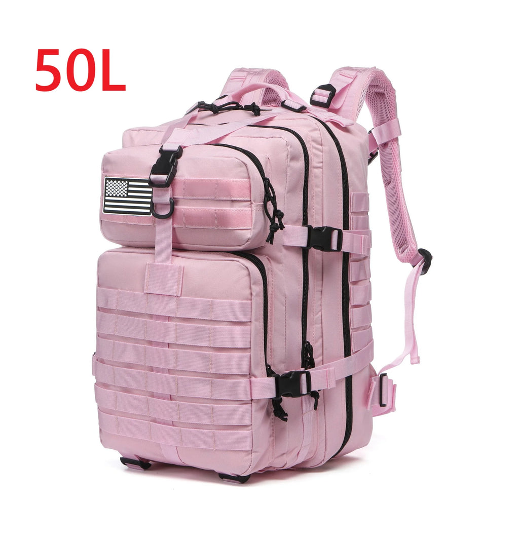 30L/50L 1000D Nylon Waterproof Trekking Fishing Hunting Backpack Outdoor Rucksack Tactical Sports Camping Hiking