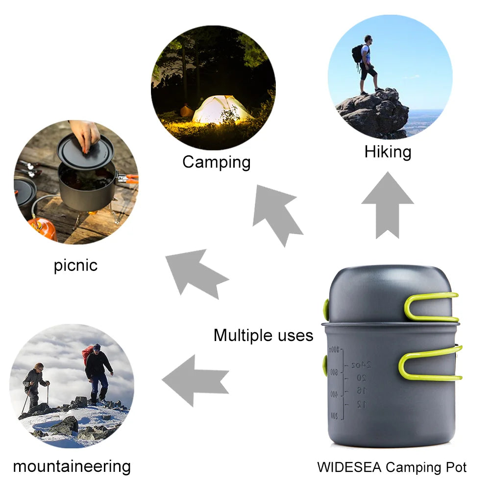 Ultralight Outdoor Pot Set