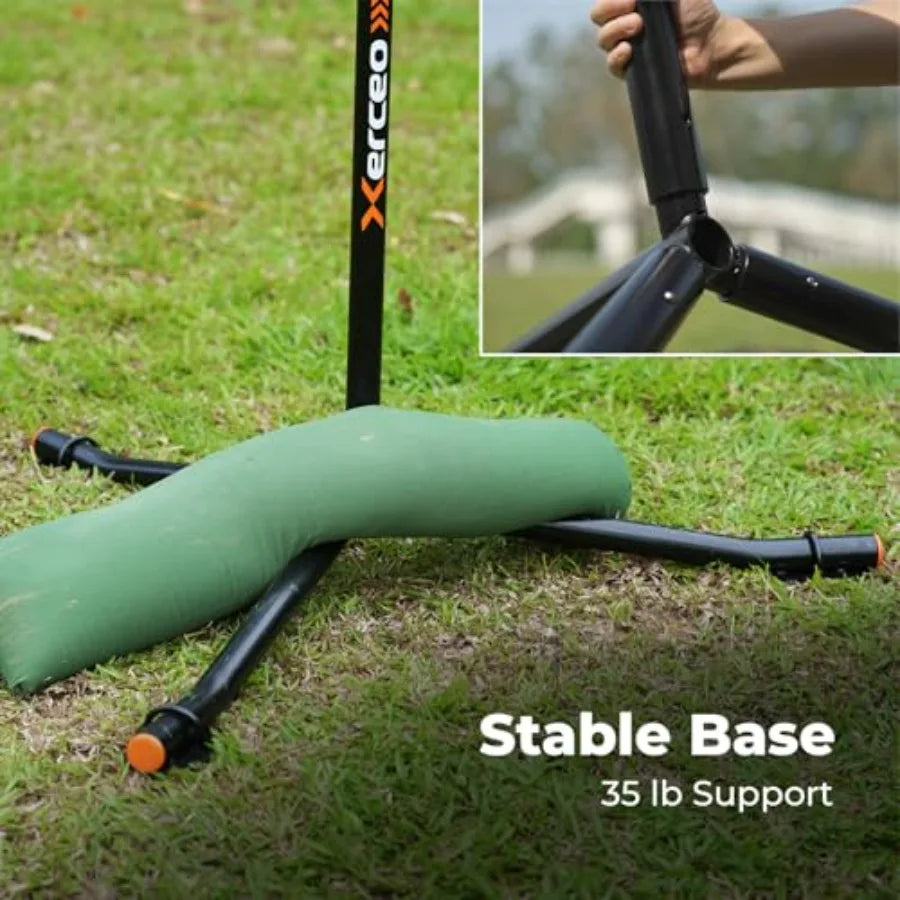Professional Youth Swing Trainer — Adjustable Batting Height, High‑Density Feedback Ball & Auto‑Reset System