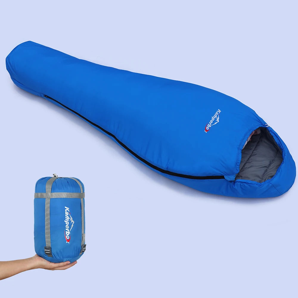 Cotton Sleeping Bag 3 Season Ultralight Synthetic Cotton Camping Sleeping Bag for Outdoor Adventures