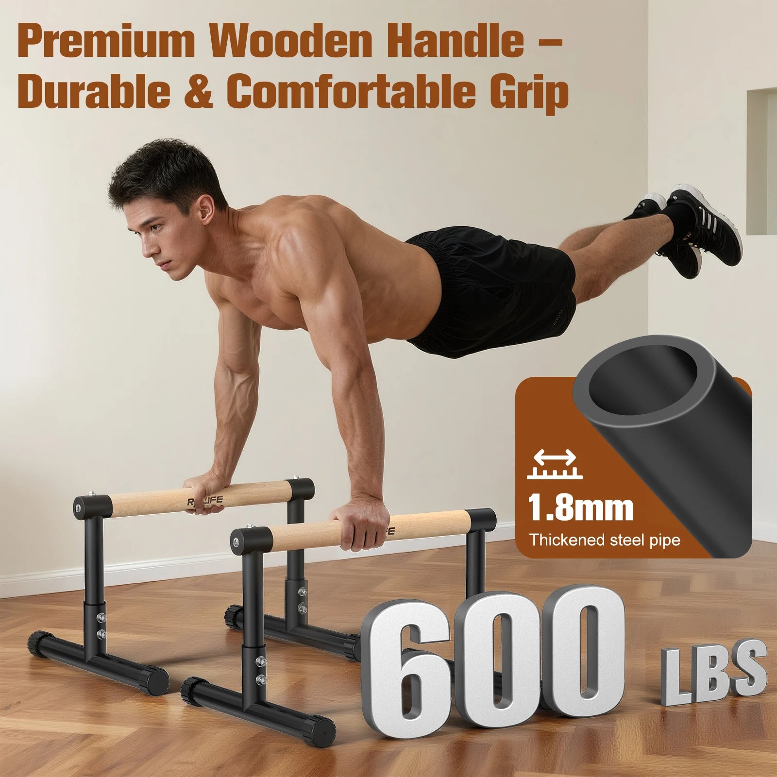 Dip Station Exercises Parallel Bars Heavy Duty Dip Stand Stable Gym Dip Bars