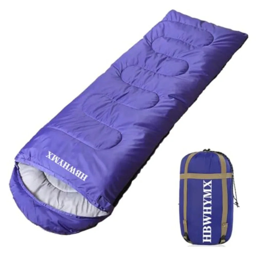 Sleeping Bag for Adults, Lightweight Waterproof Backpacking Design, Cold‑Weather Warm Camping and Hiking Bag for Outdoor Travel