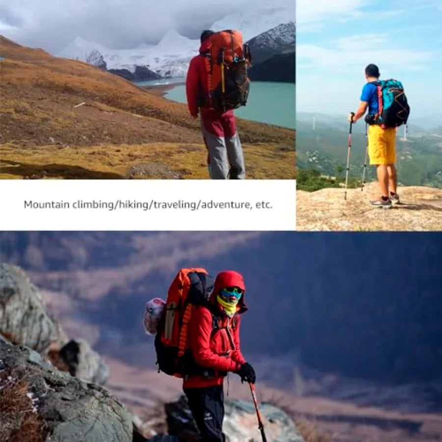 Hiking Backpack for Men Women 56L 40+16 Lightweight Outdoor Camping Trekking Daypack