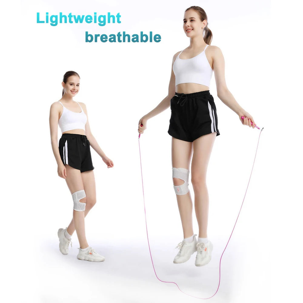 Adjustable Knee Brace with Side Stabilizers