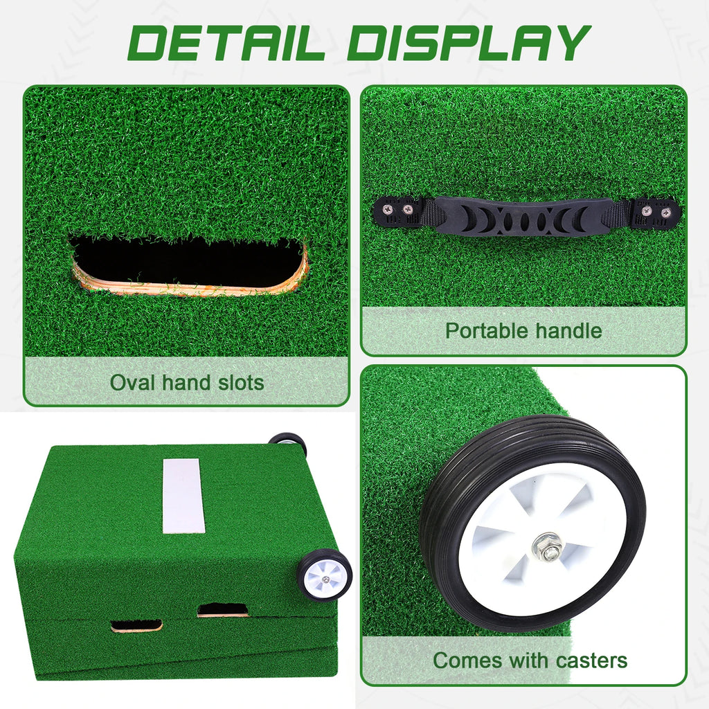 Professional Portable Pitching Mound — Foldable 88×28×6 in Training Set with Carry Handle