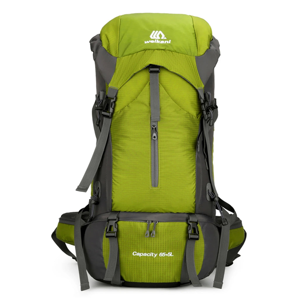 70L Hiking Backpack Camping Climbing Rucksack Travel Trekking Mountaineering Bag Outdoor Sports Waterproof Backpack