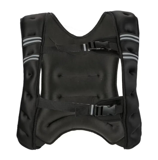 Weighted Training Vest, 12 -30 Lbs Weights Included