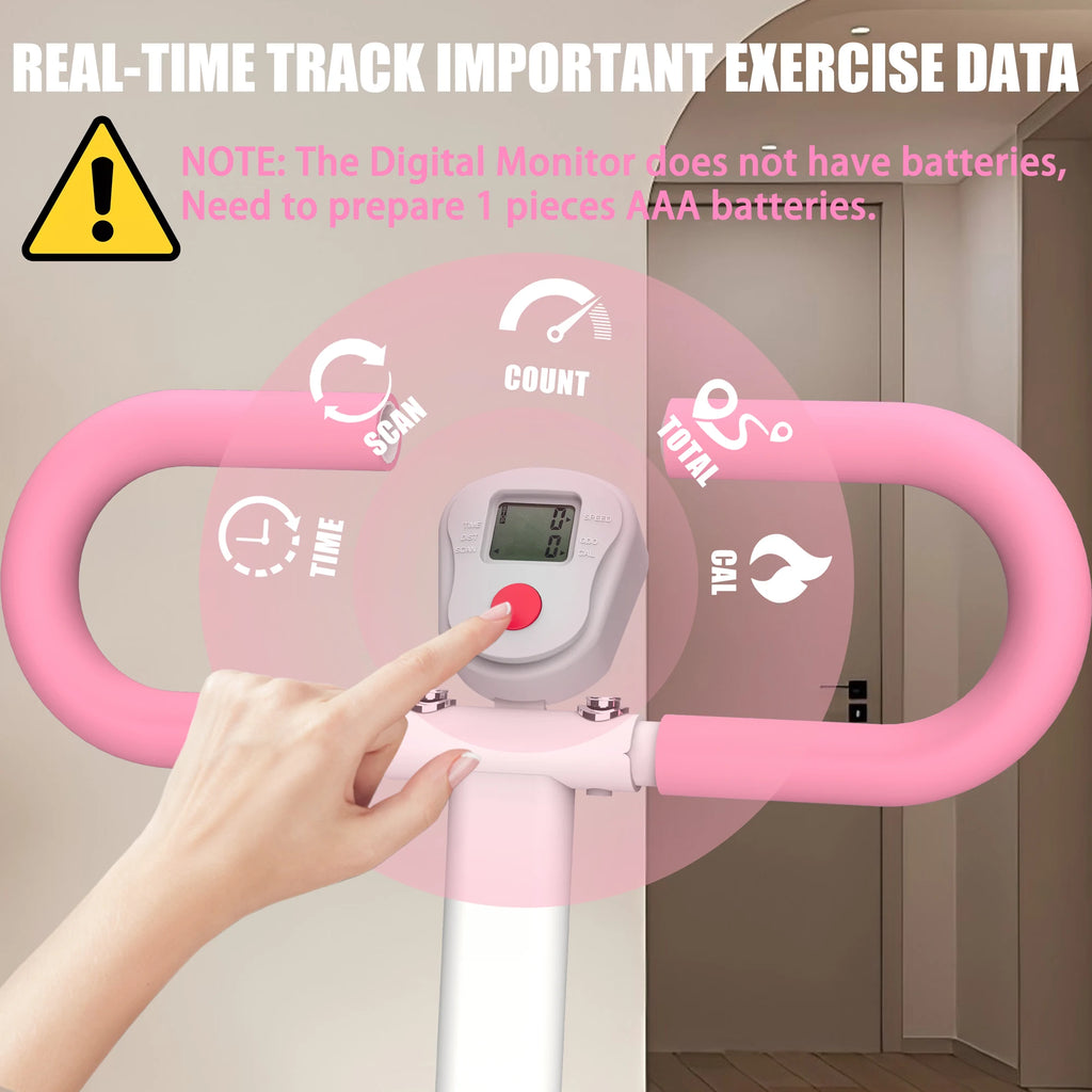Stair Stepper with Resistance Full Body Vertical Climber for Home Workouts with Adjustable Handlebar and Compact Stable Frame
