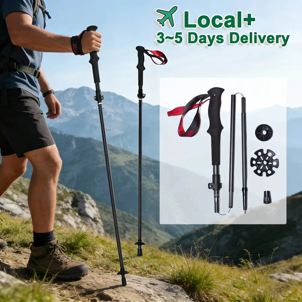 Carbon Fiber Trekking Poles