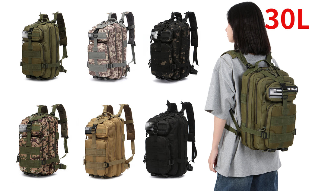 30L/50L 1000D Nylon Waterproof Trekking Fishing Hunting Backpack Outdoor Rucksack Tactical Sports Camping Hiking