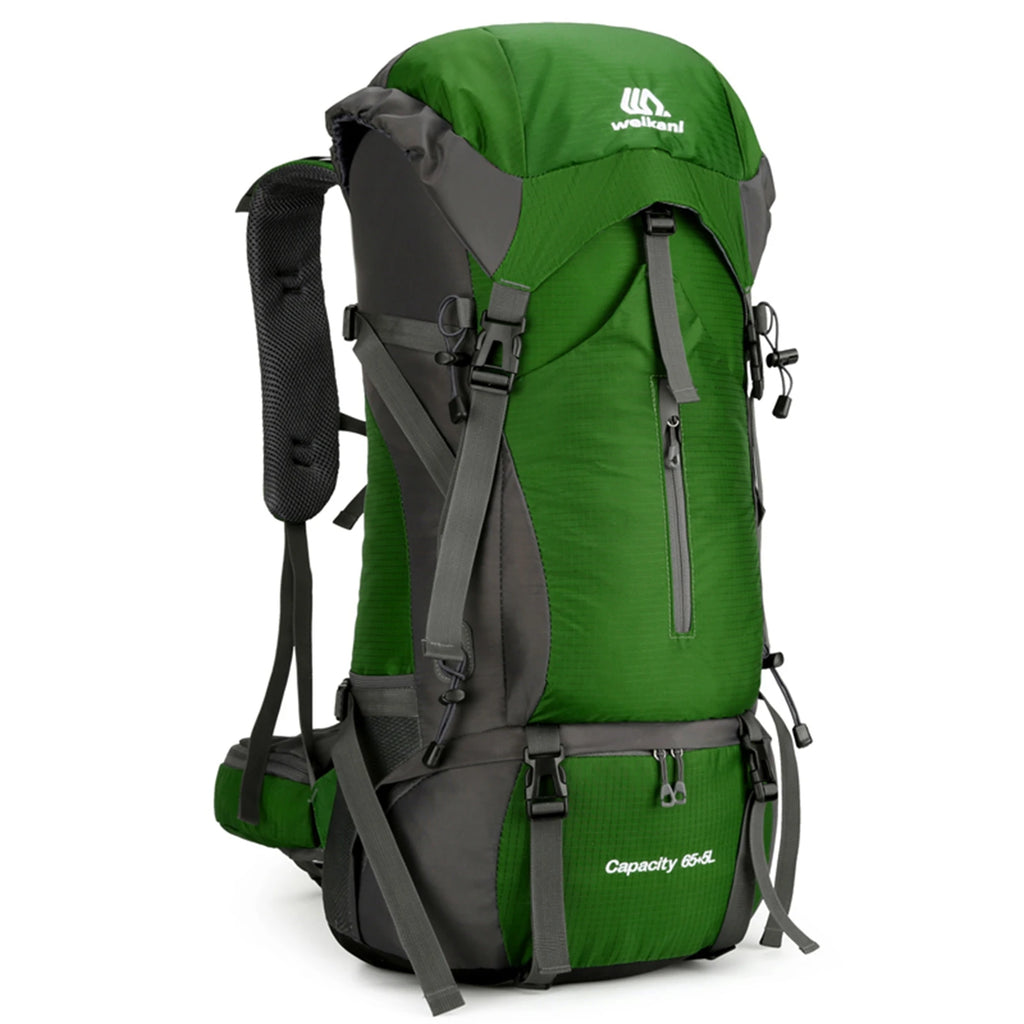 70L Hiking Backpack Camping Climbing Rucksack Travel Trekking Mountaineering Bag Outdoor Sports Waterproof Backpack