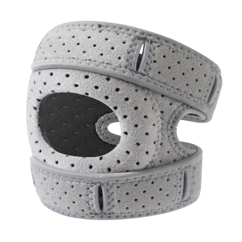 Knee Support Wrap – Adjustable Compression Sleeve with Patella Tendon Strap for Arthritis, Joint Pain, Tendonitis & Ligament Injury Relief
