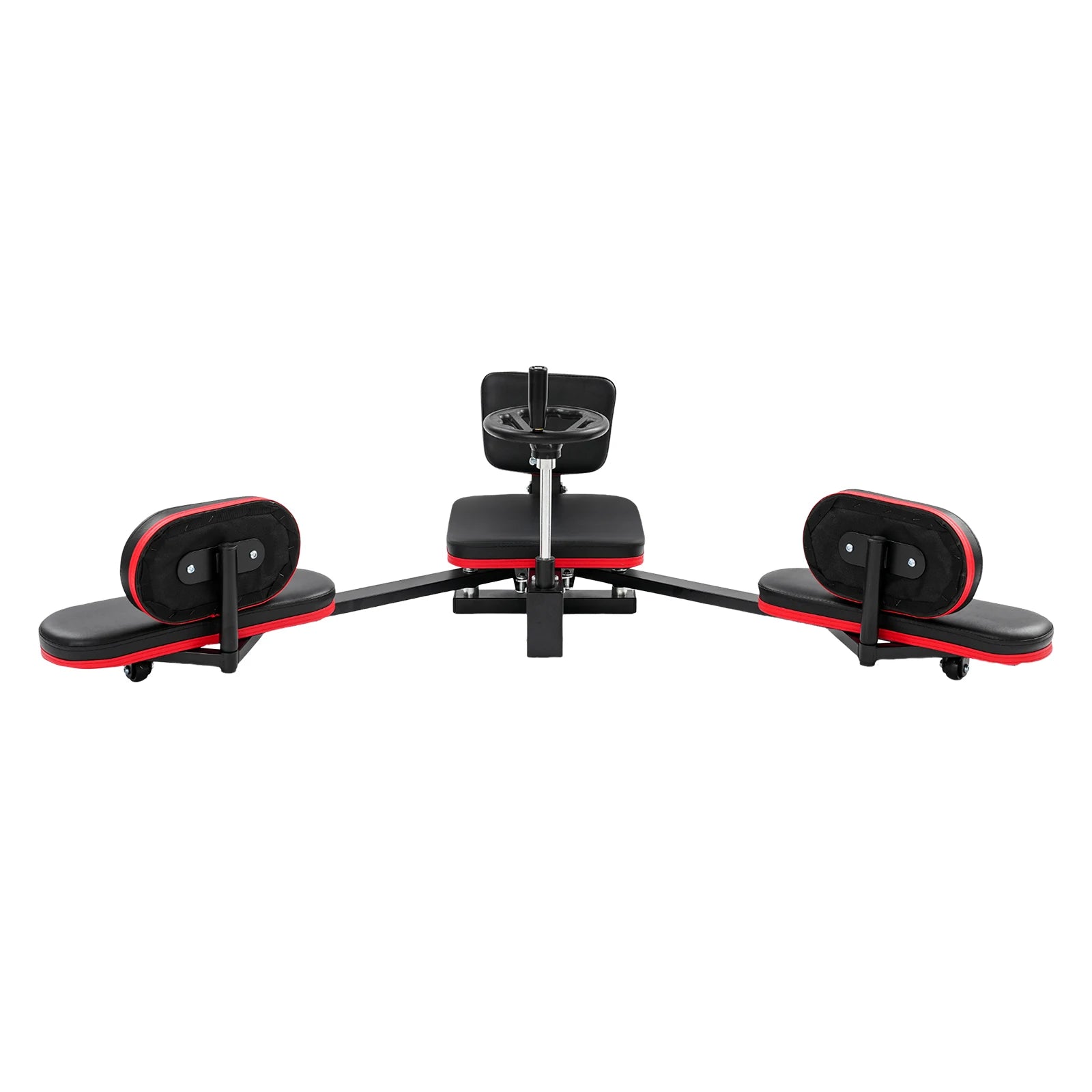 Adjustable Leg Stretching Trainer 180° Split Machine for Ballet Dance Gymnastics 264lbs Capacity with PU Cushion and Wheels