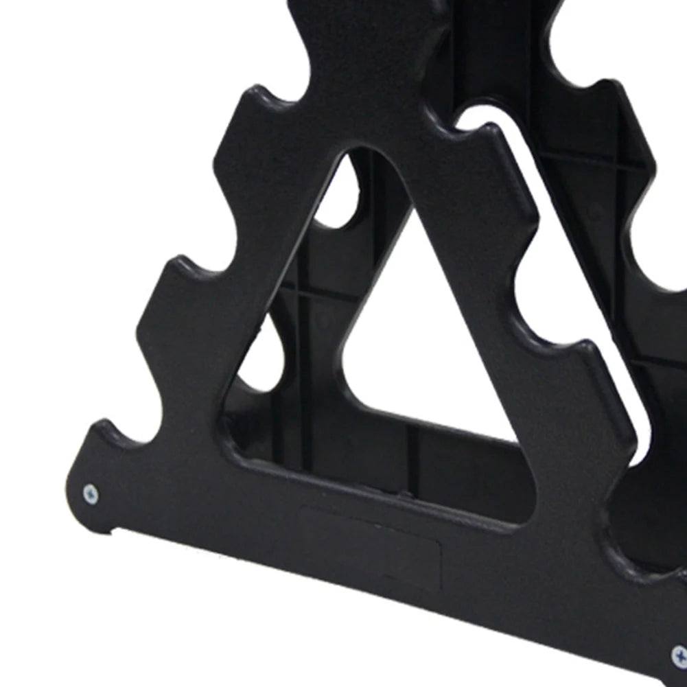 Dumbbell Rack 3 Tier Weight Storage Organizer Compact Dumbbell Rack for Small Home Gym Organization