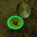 Luminous Retro Flip Compass