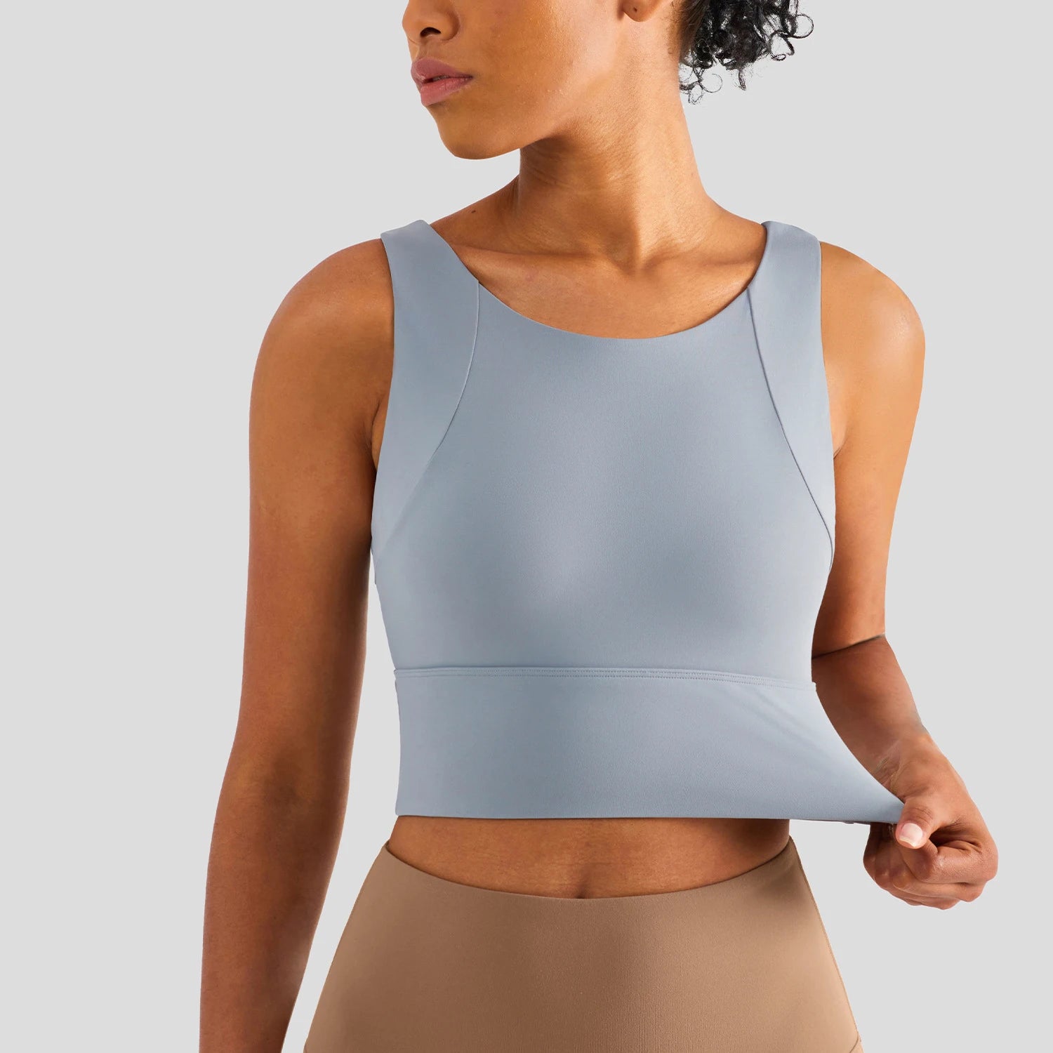 Nylon Sexy Women’s Sports Bra Top Tight Elastic Gym Yoga Crop Top Stretch Athletic Sports Underwear