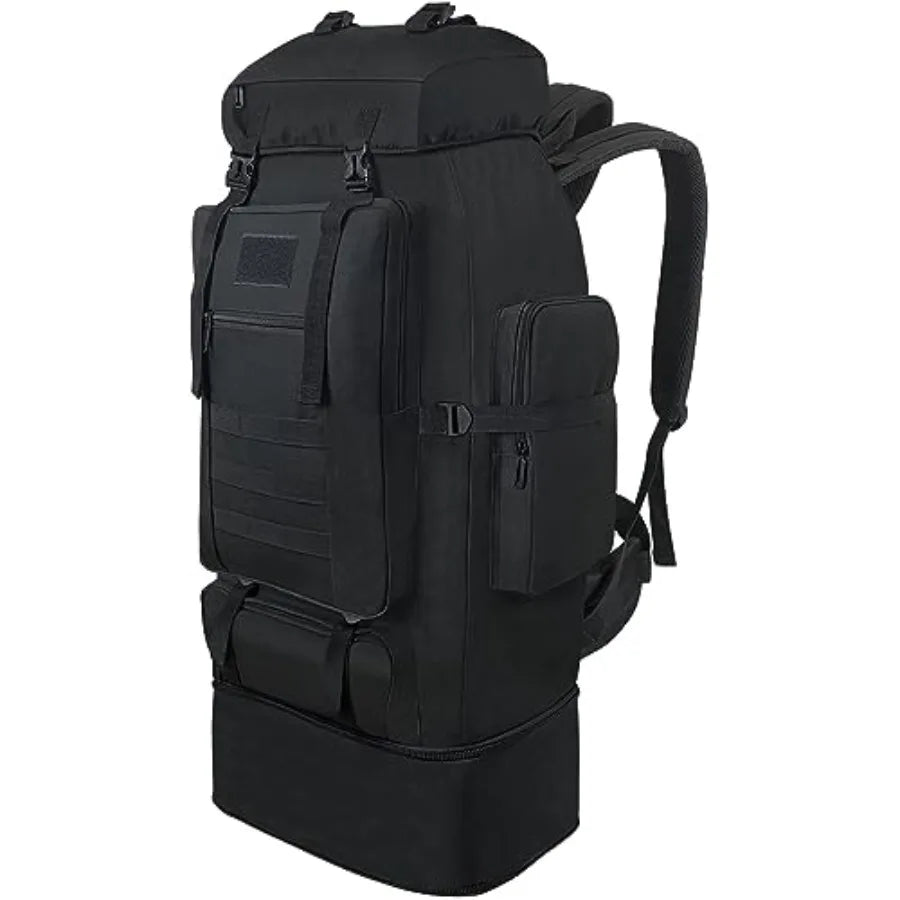 Hiking Backpack 100L Large Camping Backpack Expandable Waterproof MOLLE Rucksack Outdoor Sport Travel Daypack Military Tactical Backpack