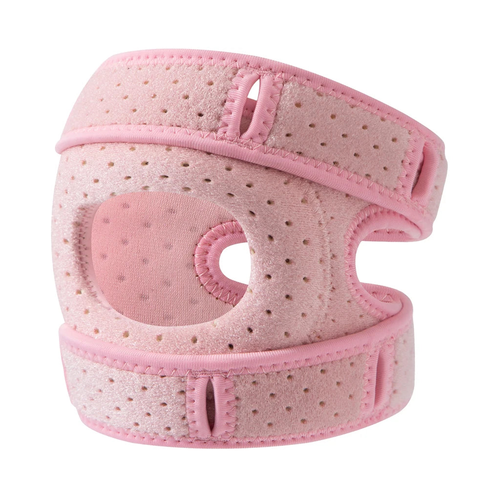 Knee Support Wrap – Adjustable Compression Sleeve with Patella Tendon Strap for Arthritis, Joint Pain, Tendonitis & Ligament Injury Relief
