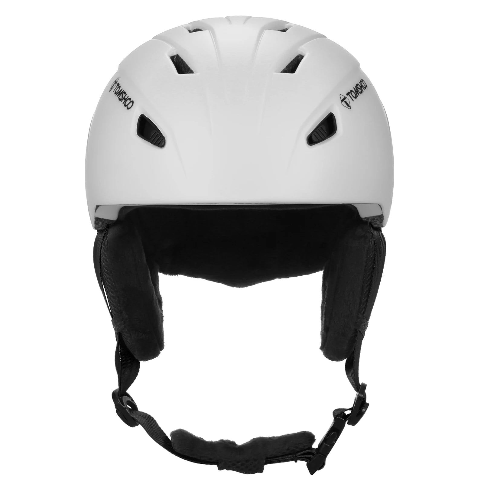 Ski Helmet with Removable Goggles Inner Lining and Ear Pads Lightweight Snowboard Helmet for Snowboarding and Biking