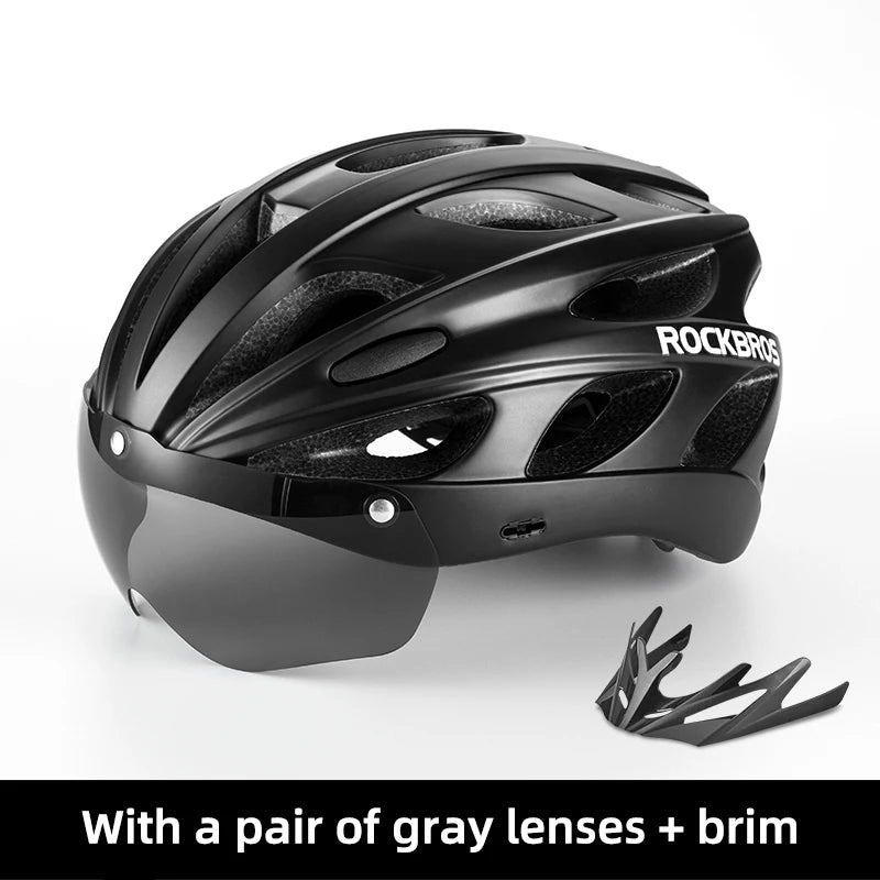 Bike Helmet EPS Integrally Molded Breathable Lightweight Cycling Safety Helmet for Men and Women MTB and Road Riding