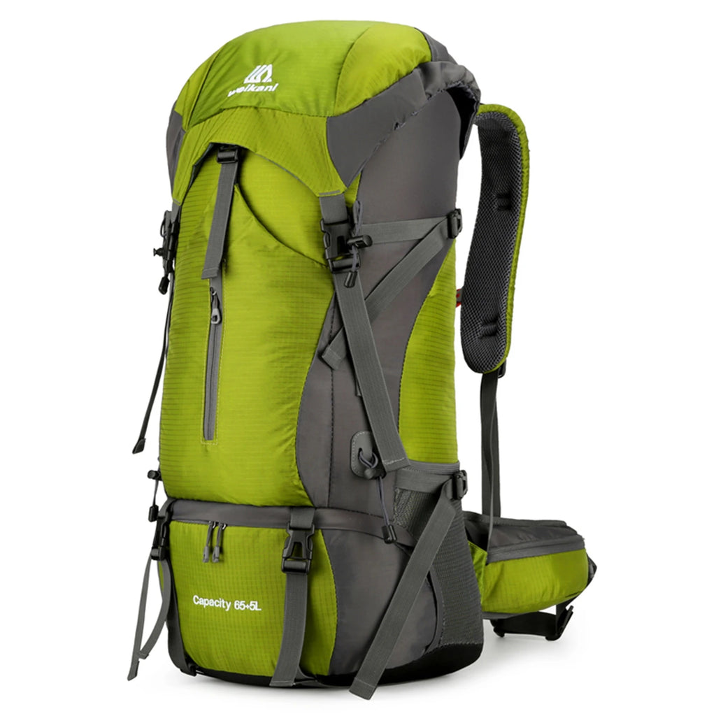 70L Hiking Backpack Camping Climbing Rucksack Travel Trekking Mountaineering Bag Outdoor Sports Waterproof Backpack