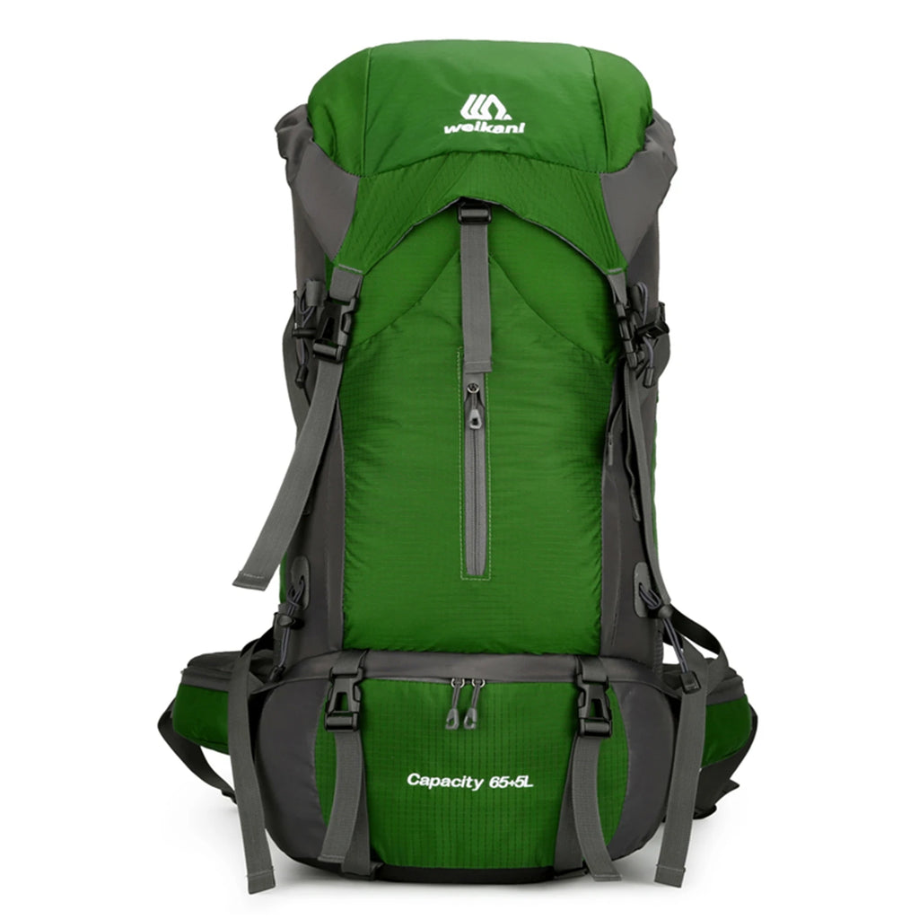 70L Hiking Backpack Camping Climbing Rucksack Travel Trekking Mountaineering Bag Outdoor Sports Waterproof Backpack